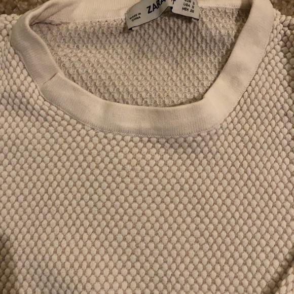 Zara white sweater size small - Picture 2 of 2
